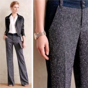 Two-tone blue slacks